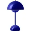 Image de Lampe à poser sans fil cobalt blue Flowerpot VP9 - &tradition