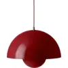 Image de Suspension vermilion red Flowerpot VP1 - &tradition