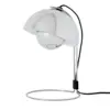 Image de Lampe de table en acier chrome Flowerpot VP4 - &tradition