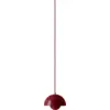 Image de Suspension rouge vermillon Flowerpot VP10 - &tradition