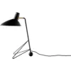 Image de Lampe de table en aluminium laqué noir mat 45x26x32cm Tripod HM9 - &tradition
