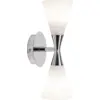 Image de Applique duo chrome 32cm Harlekin - Herstal