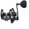 Image de Moulinet Casting Madcat Full Force Conventional : Frein - 15kg, Manivelle - Gauche, Ratio - 7.2:1, Récupération - 102cm, Taille - 10