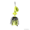 Image de Cuiller Tournante Madcat A-Static Screaming Spinner : Coloris Madcat - Fluo Yellow UV