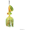 Image de Cuiller Tournante Madcat A-Static Screaming Spinner : Coloris Madcat - Firetiger UV