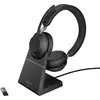 Image de Auriculaire Jabra Evolve2 65 sans fil Bluetooth avec réduction de bruit, micro, noir en occasion ou reconditionné