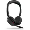 Image de Casque Jabra Evolve2 65 Flex sans fil et filaire Bluetooth avec Annulation Hybride du Bruit, Microphone, pour bureau et centre d'appels, noir en occasion ou reconditionné