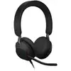 Image de Auriculares Jabra Evolve2 40 SE con cable USB-A/USB-C para oficina y llamadas estéreo negros en occasion ou reconditionné