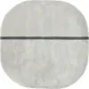 Image de Tapis en laine gris 140x145 cm Oona Grey - Normann Copenhagen