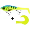 Image de Leurre Hybride Westin Swim Tail Hybrid Suspending 12cm : Coloris Westin - Striped Bluegrass, Long. - 12cm, Poids - 62g