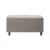Image de House Doctor Pouf de nuit Hazel - gris / marron