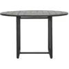 Image de Table ronde en fer noir 120x74 cm Helo - House Doctor