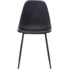Image de Chaise en tissu et acier noir Hdfound - House Doctor