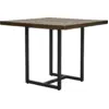 Image de Table à manger carrée en bois de manguier et fer 90x90x74cm Hdtnak - House Doctor