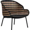 Image de House Doctor Hapur chaise longue naturel/noir - 210940305