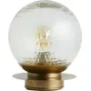 Image de Applique murale extérieur en laiton doré 24 x 21,5 cm Zeus - Nordal