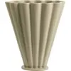 Image de Vase en céramique couleur sable Colla - Nordal