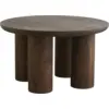 Image de Table basse en bois de manguier marron 40 x 70 cm Helin - Nordal