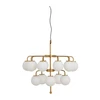 Image de Nordal Lustre Palma blanc/or - 19401