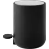 Image de Poubelle noire à pédale 4L - Audo