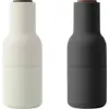 Image de Moulin à sel et moulin à poivre gris et blanc Bottle - Audo