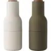 Image de Moulin à sel et moulin à poivre kaki et beige Bottle - Audo