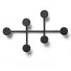 Image de Porte-manteaux mural Afteroom Noir - Audo