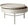 Image de Table basse en chêne naturel Tournante - Audo