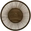 Image de Applique murale 49 cm en chêne foncé Clava Up - UMAGE