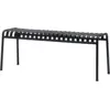Image de Banc de jardin en métal anthracite Palissade - HAY