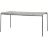 Image de Table à manger d'extérieur en métal gris 170x90cm Palissade - HAY