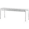 Image de Banc de jardin en métal gris galvanisé Palissade - HAY