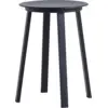 Image de Tabouret en aluminium noir Revolver - HAY