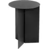 Image de Table d'appoint en acier noire Slit - HAY