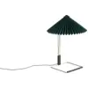 Image de Petite lampe de table verte et laiton 30 x 38 cm Matin - HAY