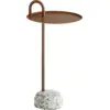 Image de Table d'appoint en acier marron pâle Bowler - Hay