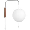 Image de Applique avec prise Nelson Ball Wall Sconce - HAY