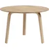 Image de Table basse en chêne laqué mat Bella - HAY