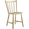 Image de Chaise en bois de chêne matte - HAY