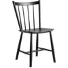 Image de Chaise scandinave en bois de hêtre noir - HAY