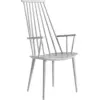 Image de Chaise en bois de hêtre gris clair J 110 - HAY