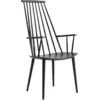Image de Chaise en bois de hêtre noir J 110 - HAY