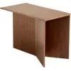 Image de Table basse oblong en noyer Slit - HAY