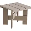 Image de Table basse d'extérieur en pin London fog Crate - Hay