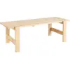 Image de Table en pin laqué 230 x 83 x 74 cm Weekday - Hay