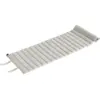 Image de Coussin matelassé gris ciel pour la chaise longue Crate - Hay