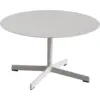 Image de Table basse ronde en acier gris clair 70 x 40 cm Neu - Hay