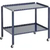 Image de Desserte en acier bleu Arcs - Hay
