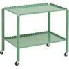 Image de Desserte en acier vert jade Arcs - Hay