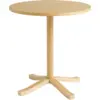Image de Table à manger en chêne laqué à l'eau 70 x 74cm Pastis - HAY